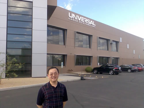 我司陈义红博士到美国Universal公司培训