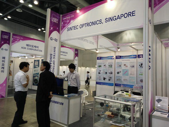 新特光电成功参展韩国Laser Korea 2016